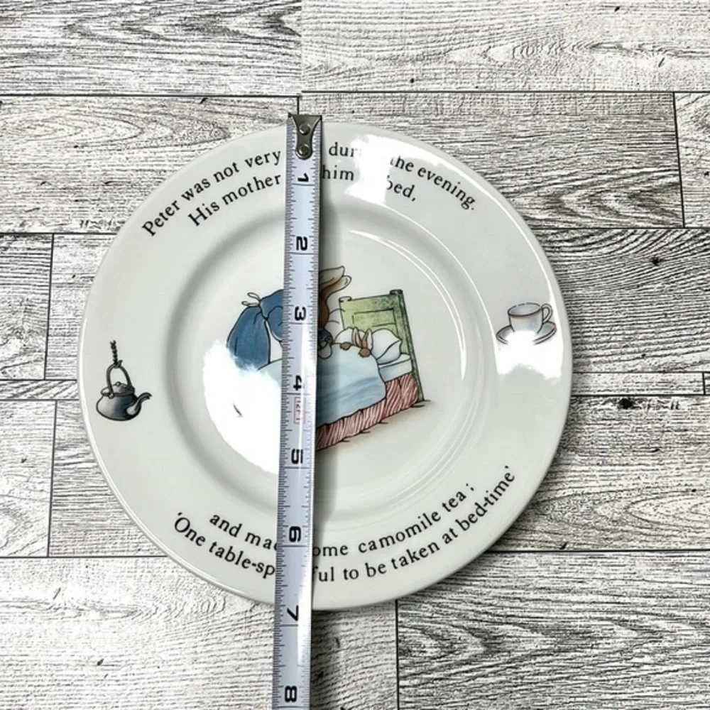 Wedgwood Beatrix Potter Peter Rabbit 7” Plate Number 48 in Original Box